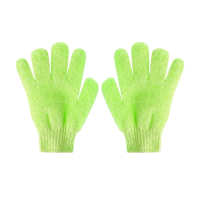 1/2/3pairs Exfoliating Bath Gloves Double Sided Bath Gloves For Beauty Spa Massage Skin Shower Scrubber Bathing Accessories