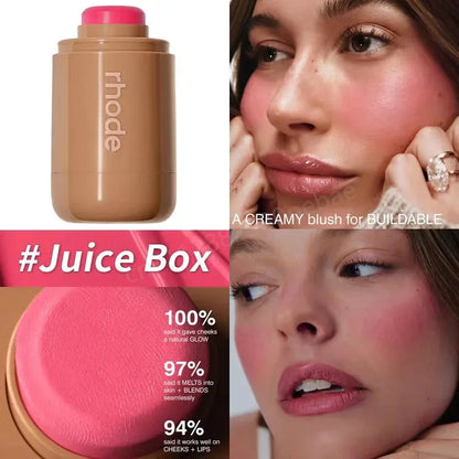 Rhodeskin Contour Stick Waterproof Bronzer Natural Finish Nose & Jawline Contouring Pocket Gift for Women Daily Party Makeup
