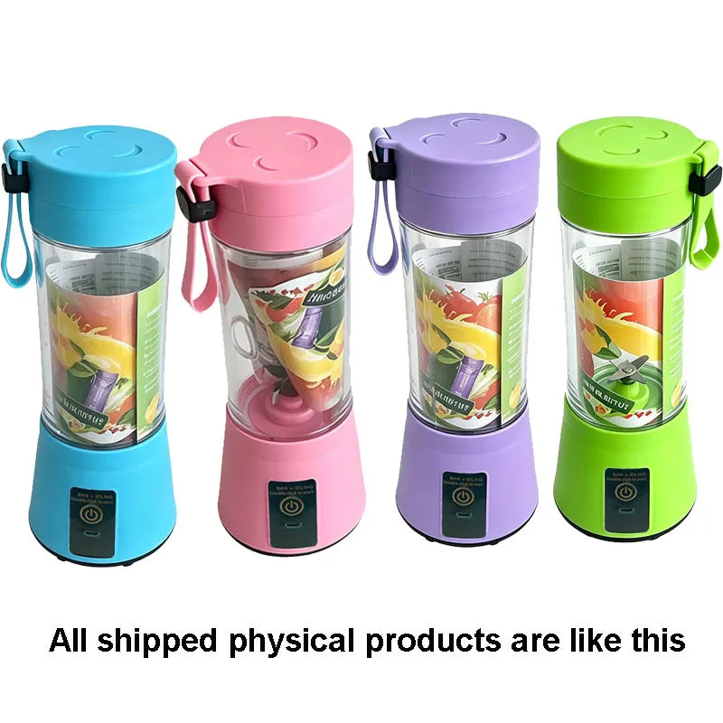Mini Electric Juicer USB Charging Smoothie Milkshake Maker Automatic Fresh Squeezer Fruit Portable Orange Lemon Kitchen Blender