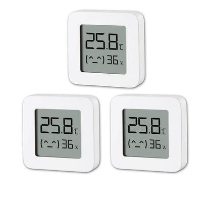XIAOMI Thermometer 2 Mijia Electric Bluetooth Wireless Smart Hygrometer Thermometer Temperature Detection MI Mijia Home APP
