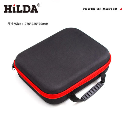 HILDA Storage Bag Oxford Bag Organizer Multi Functional Handbag Electrician Drill Bag Zipper Bag with Mesh Shockproof 가방 Gift