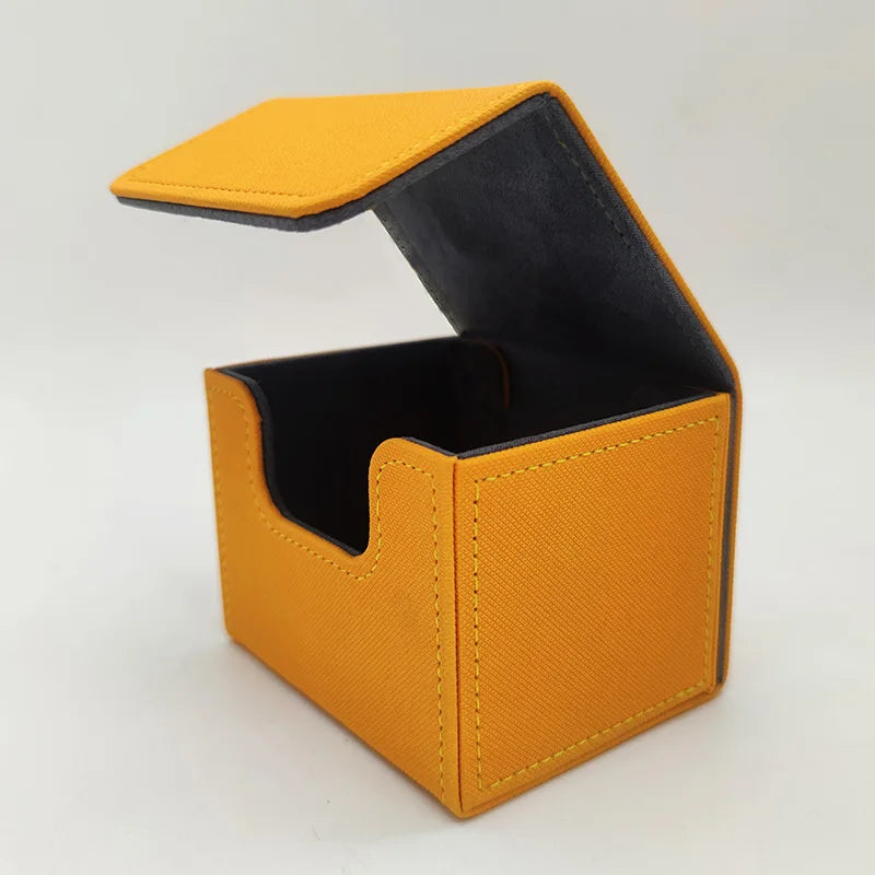 Flap Side Insert Card Collection Box Game Peripheral Magic Card Box Household Small Items Storage Box Desktop Organizer