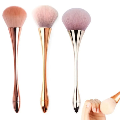 Nail Art Brush Remove Nail Dust Brush Acrylic UV Gel Polish Powder Cleaning Tool Manicure Accessories Beauty Makeup Brushes
