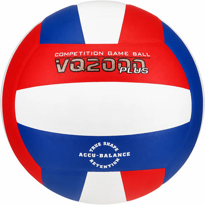 V200W V300W Volleyball Blue Yellow Size 5 High-end PU Hot Glue Volleyball for Teen and Adult