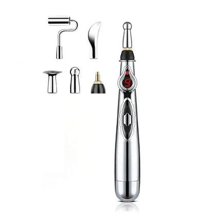 2/3/5 Heads Electronic Acupuncture Pen Safe Acupuncture Electric Massage Pen 9th Gear Meridian Energy Meridian Pen Neck