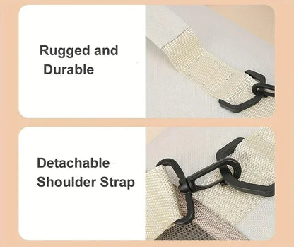 Premium Portable Foldable Breathable Pet Carrier Bag Lightweight for Small Dogs Cats Outdoor Cat Kitten Shoulder Carrying Bag