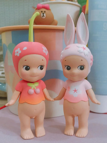 Sonny Angel Cherry Blossom Series Pink Blind Box Toys Anime Action Figure Model Original Ornament Children's Birthday Gifts