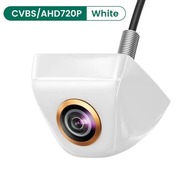 Golden Fisheye Lens Car Rear View Camera 170° Full HD Night Vision Reverse AHD Waterproof Metal Body Vehicle Parking Camera