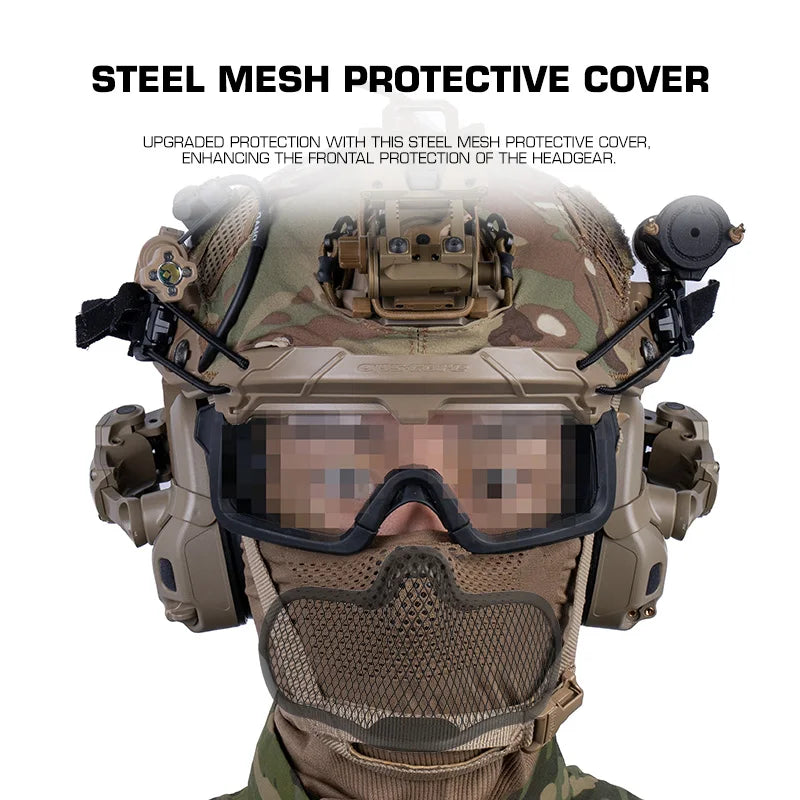 Balaclava Full Face Mask V1 with Breathable Mesh Protection, Lightweight Airsoft Cover Headgear for Paintball, Cycling, Hunting