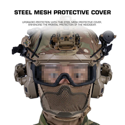 Balaclava Full Face Mask V1 with Breathable Mesh Protection, Lightweight Airsoft Cover Headgear for Paintball, Cycling, Hunting