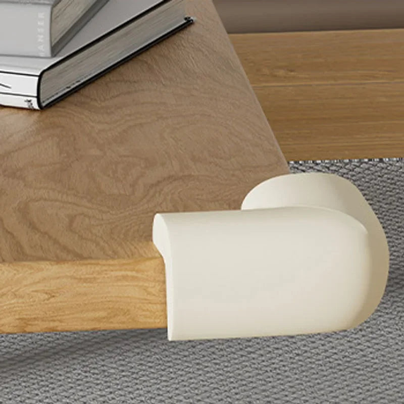 4pcs Soft Baby Proofing Corner Guards - Pre-Taped Table Corner Protector for Child Safety Furniture Bumper & Sharp Edge