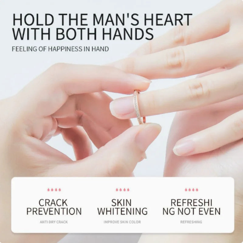 5Pcs/Pack Fruit Plant Fragrance Hand Cream Sets Moisturizing Lasting Repair Anti Dry Hand Lotion Sets Hands Skin Care Products