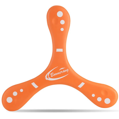 Children Soft Boomerang Oversized Thickened Three-leaf Cross Outdoor Toys Adult-kids Interactive Sports for Puzzle Decompression