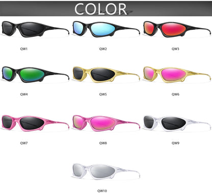 Fashion Cycling Sunglasses Men Women Y2K Outdoor Sports Punk Designer Goggle Unisex New Style Classic Shades UV400 Oculos