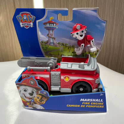 100% Genuine Paw Patrol Kids Toy vehicles with Action Figure Dogs Anime Doll Kids Model Children Birthday Christmas Gift