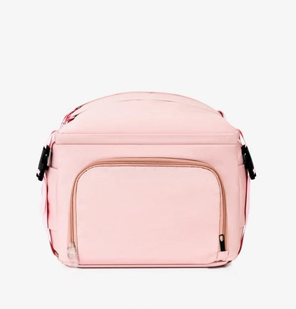 Lightweight Large Travel Backpack, Solid Color Minimalist Multifunctional Student School Bag