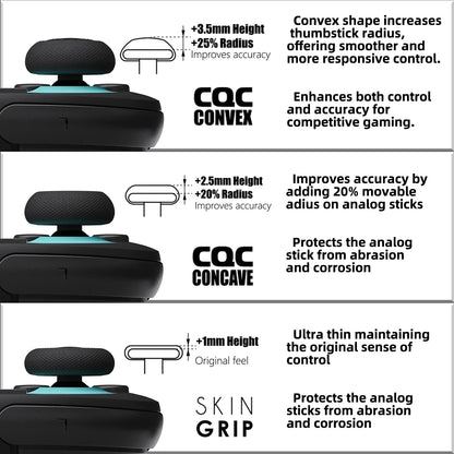 Savage Raven by Skull & Co. JoyCon Thumb Grip Set for Nintendo Switch 2 Joystick Cap Thumbstick Cover for NS2 (6PCS/PACK)