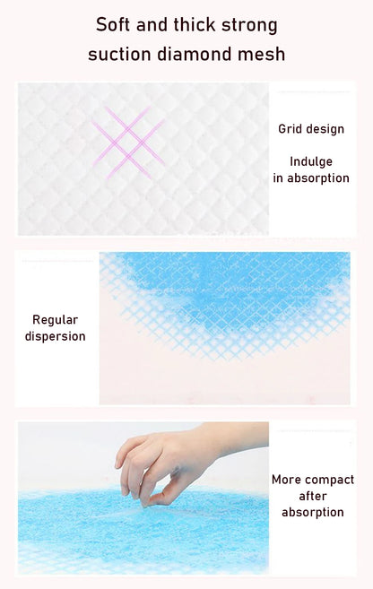 Super Absorbent Pet Diaper Dog Training Pee Pads Disposable Puppy Potty Pads Soakers For Cats Dog Diapers Cage Mat Pet Supplies