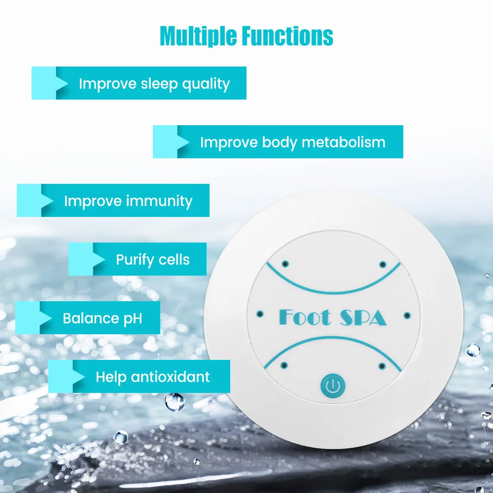 Ionic Foot Detox Spa Bath Machine Ion Foot Ionic Detoxification Relieves Fatigue Promote Blood Circulation Footbath Machine