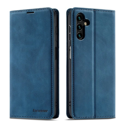 Leather Phone Case For Samsung S26 S25 edge S24 S23 FE S22 Ultra S21 S20 S10 Plus Note 20 10 9 Magntic Flip Card Wallet Cover