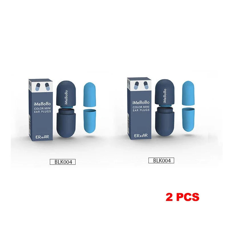 Soundproof Sleep Ear Plugs Earplugs for Sleeping Special Mute Soft Slow Rebound Student Anti-Noise Protection Anti Snore Earplug