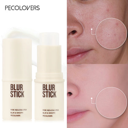 Invisible Pore Base Stick,Facial Makeup Front Milk,Facial Matte Stick,Natural Finish Concealer