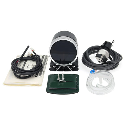 Universal Auto 12V 52mm 8 Color Racing Car Oil Pressure Water Oil Temp EGT Exhaust Temp Turbo Boost Tachometer Gauge Meter