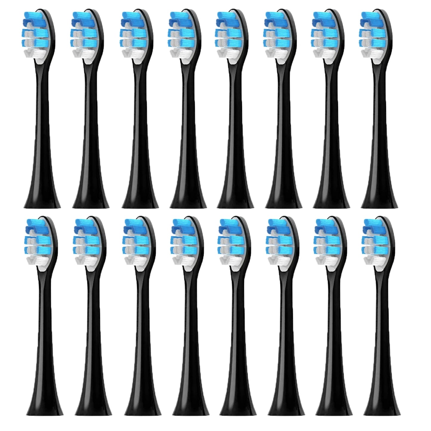 4-16pcs Replacement Toothbrush Heads Compatible with Philips Replacement Brush Heads with Protective Cover Soft Dupont Bristles