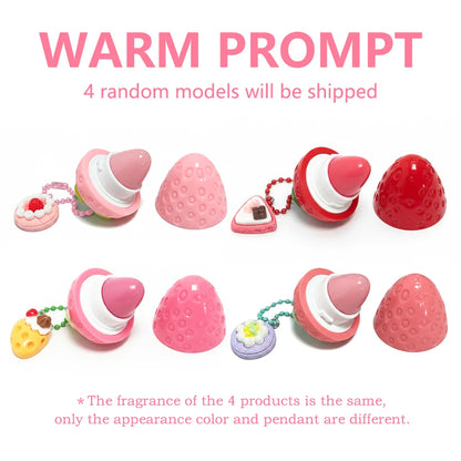 Random Shiping 1PC Strawberry Lip Gloss Lipstick Moisturizing Winter Antifreeze Anti Crack Moisturizing Lasting Lip Balm