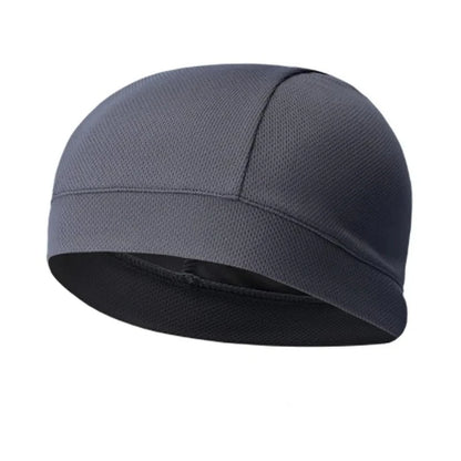 Cooling Quick Dry Breathable Mesh Beanie Hat Fishing Hiking Runing Sports Hat Cycling Motor Helmet Inner Cap Sweat Head Wraps