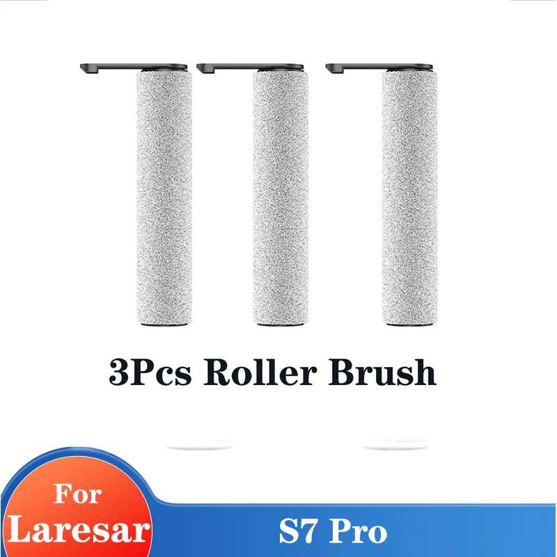 Main Side Brush For Laresar S7 Pro Wet And Dry Vacuum Cleaner Kit Vacuum Cleaner Parts Roller Brush Bar Replacement