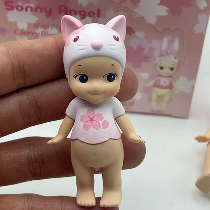 Sonny Angel Cherry Blossom Series Pink Blind Box Toys Anime Action Figure Model Original Ornament Children's Birthday Gifts