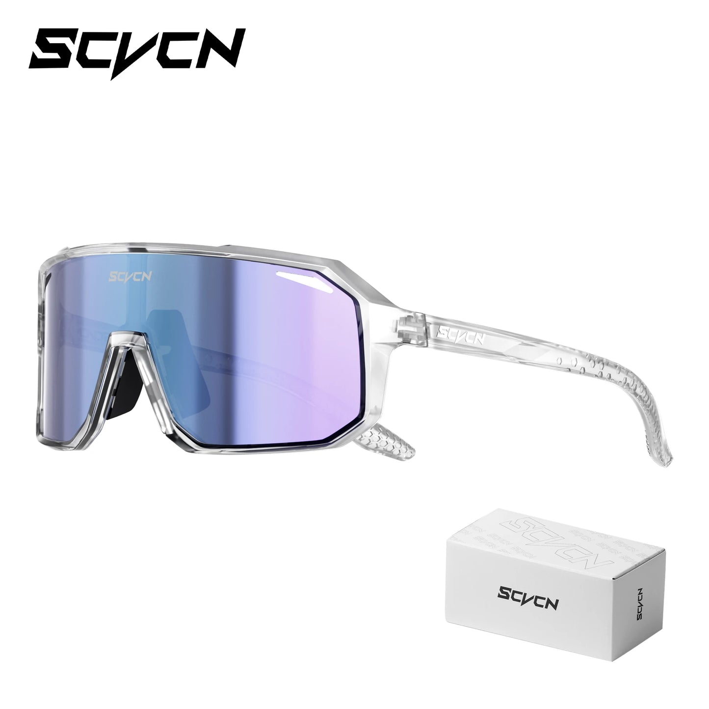 SCVCN Photochromic Cycling Sunglasses MTB Glasses Road Bike Cycling UV400 Goggles Men Women Outdoor Bicycle Sports Eyewear New