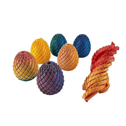 Transformable Slime Ball Creative Twist Finger Decompression New Dragon Egg Rotation Deformation Model Toy