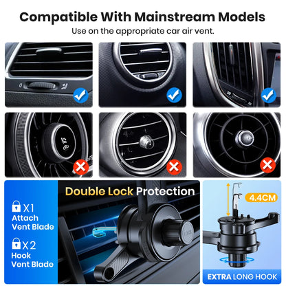 TOPK Magnetic Car Phone Holder for Magsafe Phone Mount ,Air Vent Car Phone Holder,Car Cradle for iPhone 15/14/13/12 Series