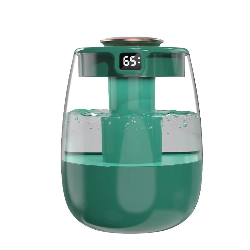 Air Humidifier Aroma Humidifier Double Spray Port Essential Oil Diffuser USB Water Humidifier with Light for Home Office