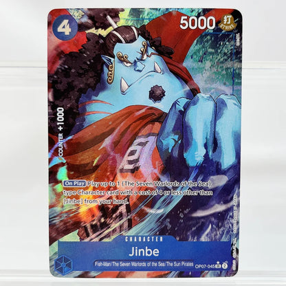 One Piece Anime OPCG Foil Card English Version Jinbe/Franky/Yamato/Jack Proxy Cards Game Anime Collection Cards Trading Card