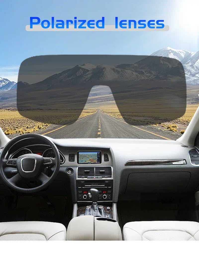 SCVCN Polarized Cycling Sunglasses Men Mtb Sports UV400 Photochormic Glasses Goggles Bicycle Bike Glasses Women Cycling Eyewear