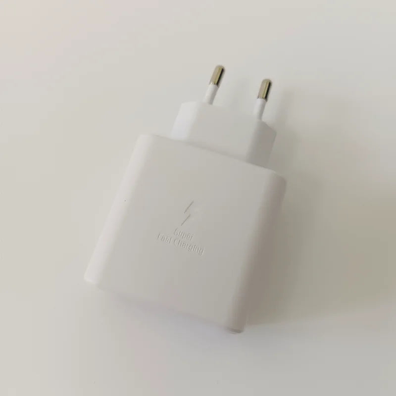 45W Original Samsung Charger Fast Charge Type C Adapter for Galaxy S26+ S25 Ultra S24 FE S23 A07 A55 Note 20 5G F70e F56 F07 F16