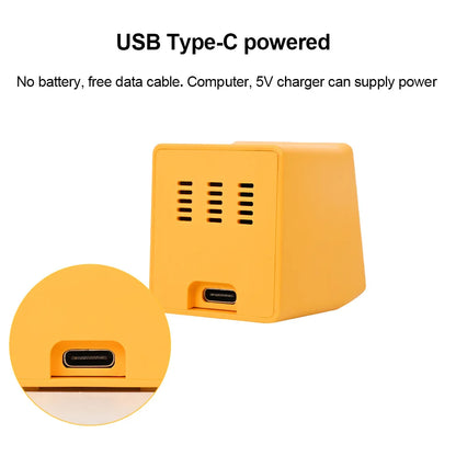 Small Portable Smart Wifi Weather Station Display Weather Temperature Humidity Time Alarm Clock Desktop Decoration