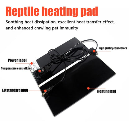 Reptile Heating Pad Spider Scorpion Palace Guarding Pet Snake Lizard Hedgehog Hamster Crawling Pet Insulation Pad