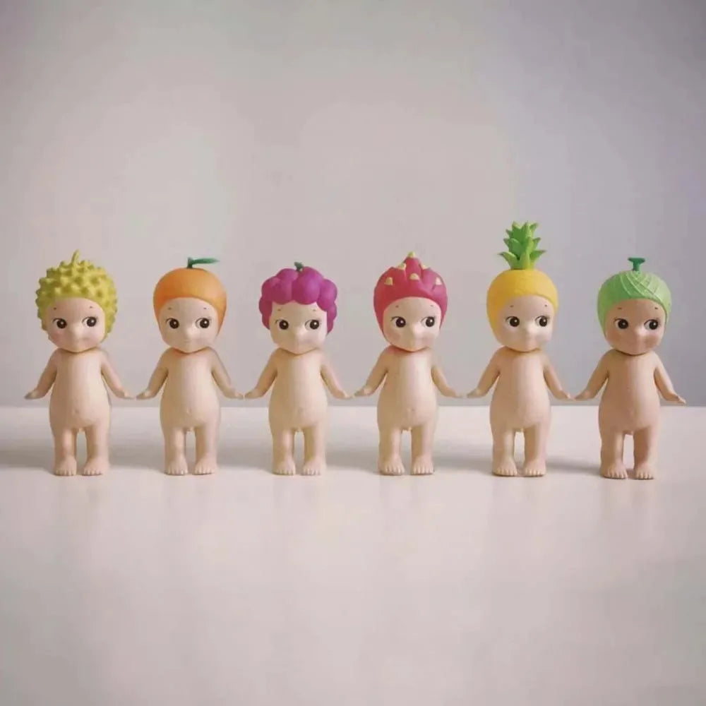 Sonny Angel Mini Figure Fruit  Series Blind Box  Model Anime Doll Desktop Ornament Decor Toy Girl Birthday Gift