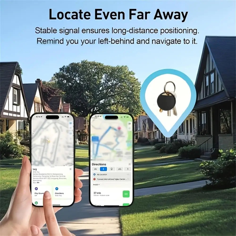 5-pack Smart Air tag(only IOS),Work with Apple Find My (iOS only), GPS Global positioning Smart tracker for key bag car wallet