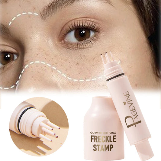Five-point Freckle Stamp Pen Natural Simulation Instant Freckle Liquid Fake Dot Spot Comb Seal Waterproof Quick Dry Makeup Tool