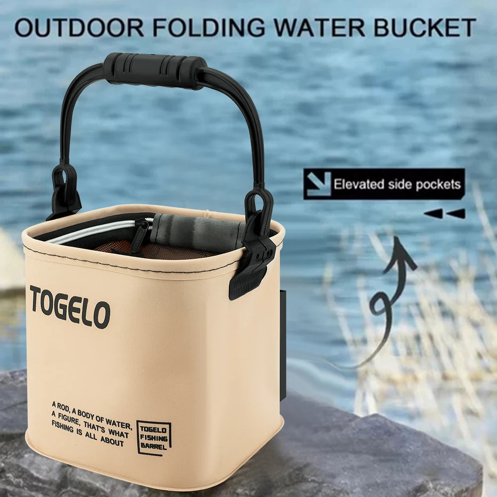 8L/13L Bucket All for Fishing Stuff Fishing Supplies New Accessorie Tackle Articles Accessory Suitcase Good Sports Entertainment