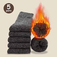 5 Pairs Black