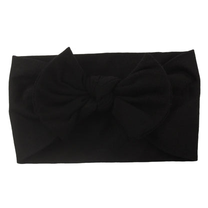 Baby Headband Girls Headwear Hair Accessory Bow Knot Bandage Infant Newborn Toddlers Clothes Kids Rabbit Ear Photo Props