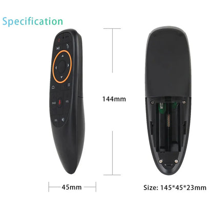 MRSVI G10S Air Mouse Voice Remote Control 2.4G Wireless Gyroscope for H96 MAX X88 PRO HK1 Q5 Android TV Box X96 DQ03 H98