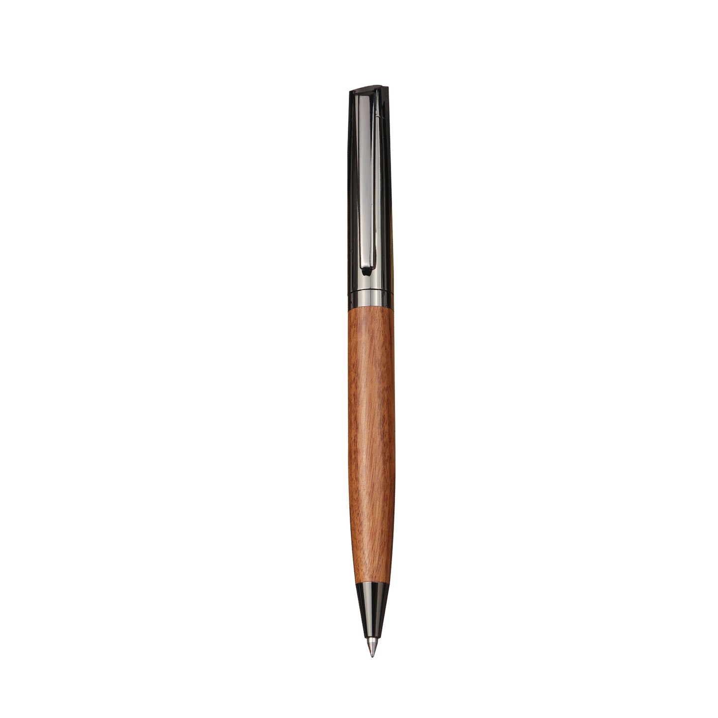 YUN CHUN 1 Set Premium Metal Ballpoint Pen with Wood Barrel for Smooth Writing and High-End Design-Black Ink-Office-With Case