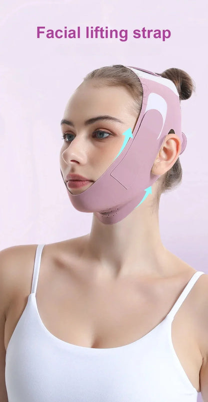 Women Face Slimming Bandage V Line Face Shaper Chin Cheek Lift Up Belt Anti Wrinkle Band Facial Massager Beauty Skin Care Tools